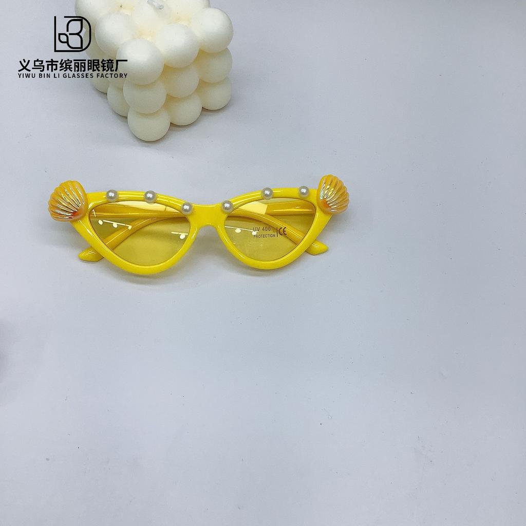 Fashion Children'S Sunglasses Diy Sunscreen Uv Protection Baby Sunglasses Trendy Glasses