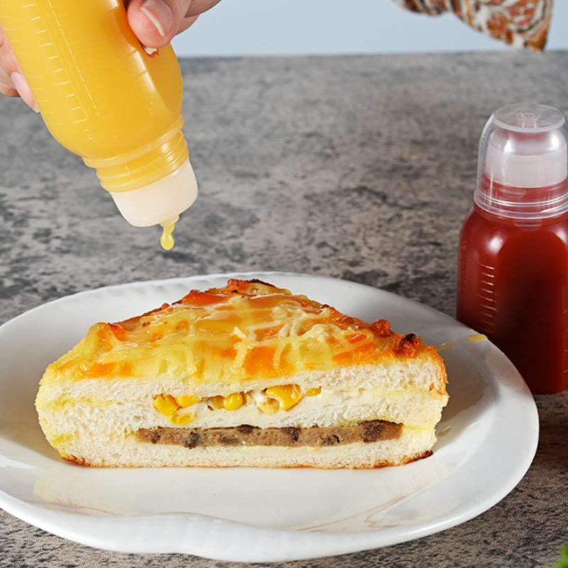 30/60/100 мл Мини-бутылочки с дозатором для кетчупа, приправ, соуса, меда, горчицы, заправки для салата, контейнер для бенто, кухня