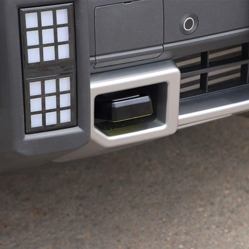 Накладка-декорация на передний бампер автомобиля, крюк для буксировки, для Jetour Traveler 2023+ / Jetour Shanhai T2 2024+, внешние аксессуары, АБС-пластик