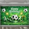 Football Game Balloon Gift Box Themed Banner Decoration Background Birthday Party Home Decoration Photography Background Cloth