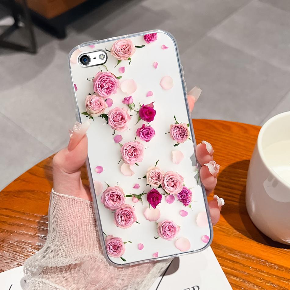 Для iPhone 4 5 5S 6 Plus Чехол для телефона Чернильная живопись Мягкая прозрачная силиконовая задняя крышка Для Apple iphone4 iphone5 5 S iphone6 6+ Funda