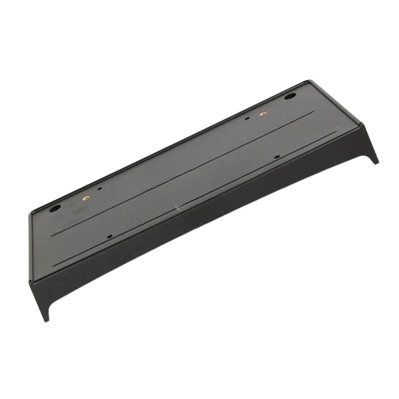 Передняя рамка кронштейна номерного знака с фиксированным основанием, держатель номера, подставка для регистрации, безопасные монтажные детали, подходят для 51117058449