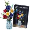 Bouquet of Flowers In a Vase - Flowers Blocks MJI 13067 MOC 787pcs.