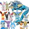 Большой размер Серия Pokemon Спящие 50 см Плюшевая игрушка Вапореон Плюшевые игрушки Иви Кавайная Мультяшная Аниме Плюшевая Мягкая Подушка Кукла Набивная Игрушка