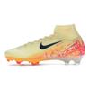 Килиан Мбаппе x Zoom Mercurial Superfly 10 Elite FG Светло-лазерный оранжевый Мужские кроссовки Армейский-темно-синий FQ8692-800