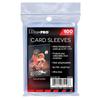 Soft Card Sleeves, Ultra Clear (100Count) -Free Soft Card Sleeves