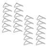 24pcs Table Cloth Holder Stainless Steel Stable Durable Table Cloth Clip for Outdoor Garden Picnic