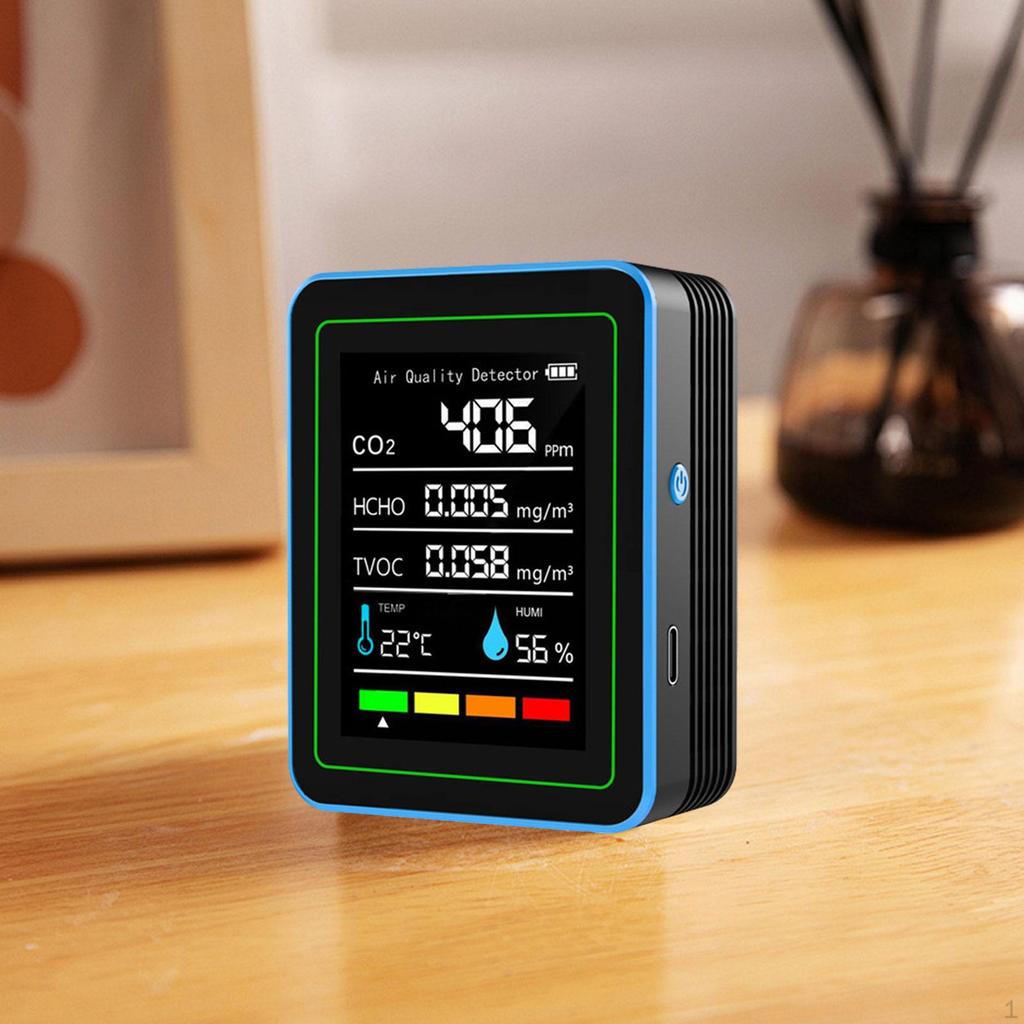 Измеритель качества воздуха Тестер температуры и влажности для сада двора теплицы