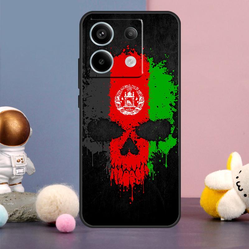 Чехол-баннер с флагом Афганистана Афганистан для Xiaomi Redmi Note 14 9 10 11 12 13 15 Pro Plus Redmi 15 15C 10C 12C 13C 14C
