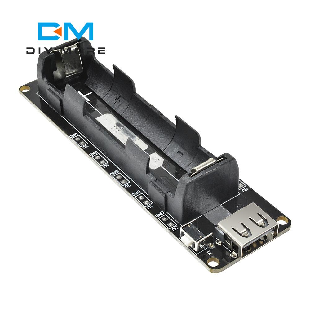 Плата расширения питания 18650 V3 для Arduino WEMOS ESP32, модуль Power Bank 5V/3A 3V/1A, Micro USB