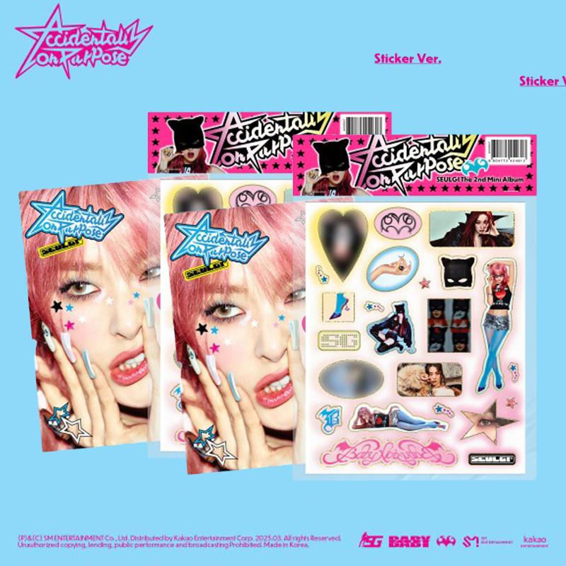 Сыльги (Красный вельвет) - 2-й мини-альбом Accidentally On Purpose (Наклейка Вер.)PP