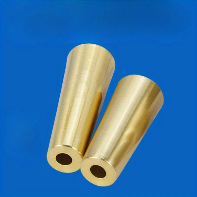 4pcs 100mm Furniture Cylinder/Conical Iron Foot Cover Copper Tip Table Chair Cap Protector Bottom Safety Mat Iron Foot Cover