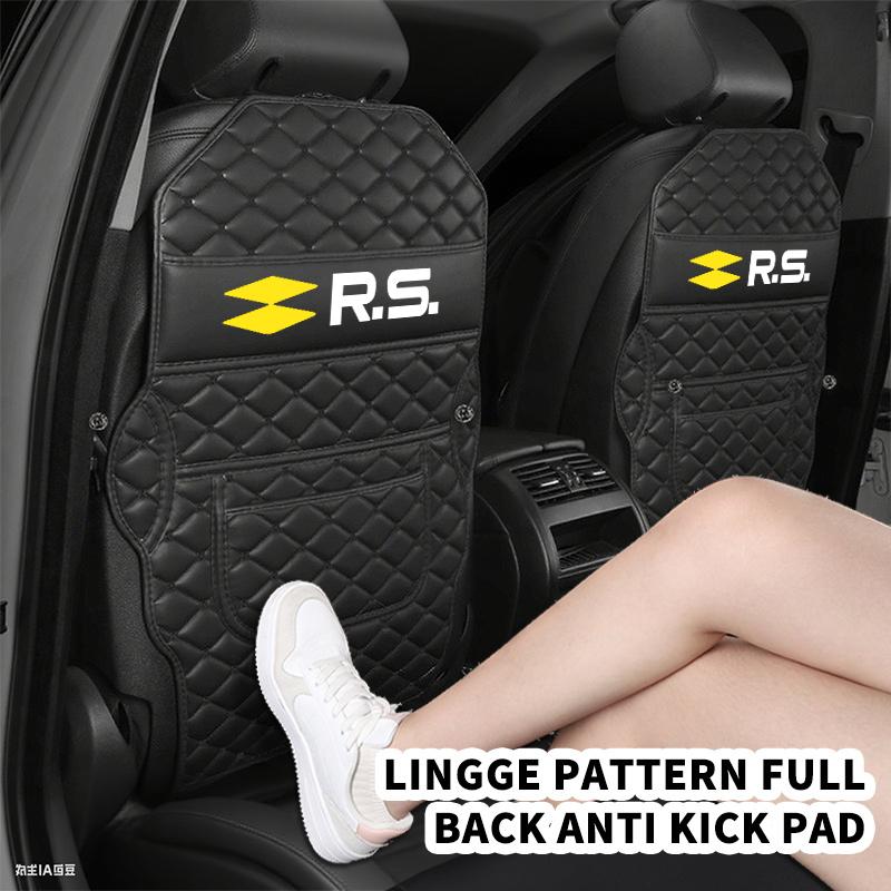 Car Anti-dirty Pad Seat Back Protective Mat Anti Kick Pad Accessory For Renault Clio Dacia RS Megan Scenic Logan Laguna Kadjar NN82