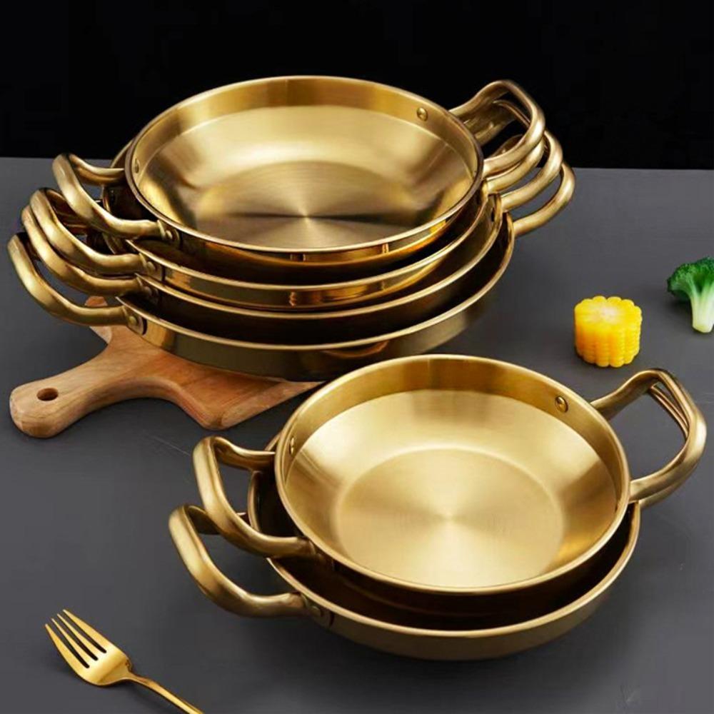 For Kitchen Dry Pots Saucepan Picnic Snack Plates Paella Pan Seafood Rice Pot Home Cooking