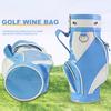 Сумка для вина для гольфа, сумка для одной бутылки, сумка для красного вина, аксессуары для гольфа, переносная сумка-холодильник для вина для гольфа и пикников