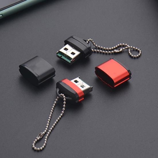 Высокоскоростной USB кардридер Портативный многослотовый адаптер для карт TF/SD, Plug-and-Play Быстрая передача данных Кардридер для телефона компьютера колонки