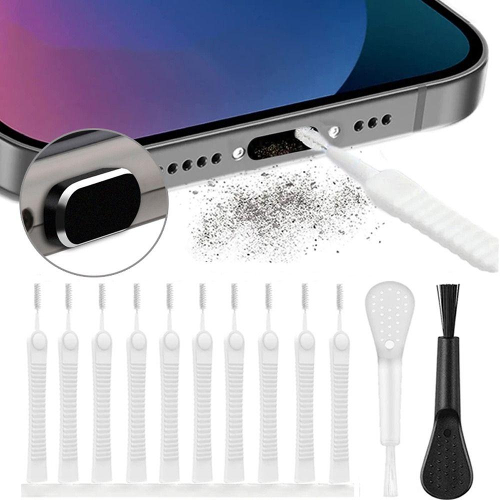 Gap Cleaning Mobile Phone Cleaning Kit Cleaner Brush Phone Port Cleaner Kit Charging Port Dust Plug