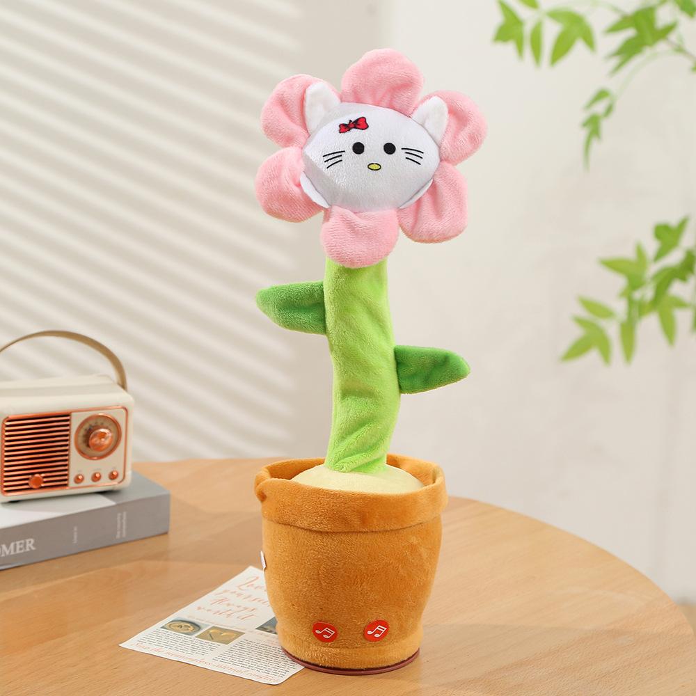 Говорящая танцующая игрушка-кактус