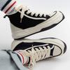 Высокие парусиновые туфли студенческая спортивная обувь студенческая универсальная обувь Tide Ins Design Sense повседневная обувь для сноубординга