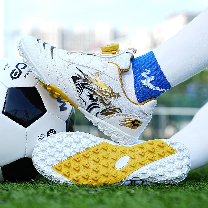 Модные детские футбольные бутсы для мальчиков, спортивные бутсы для тренировок на траве, футбольные бутсы для тренировок в помещении, быстрый футбол, теннис, детские футбольные бутсы
