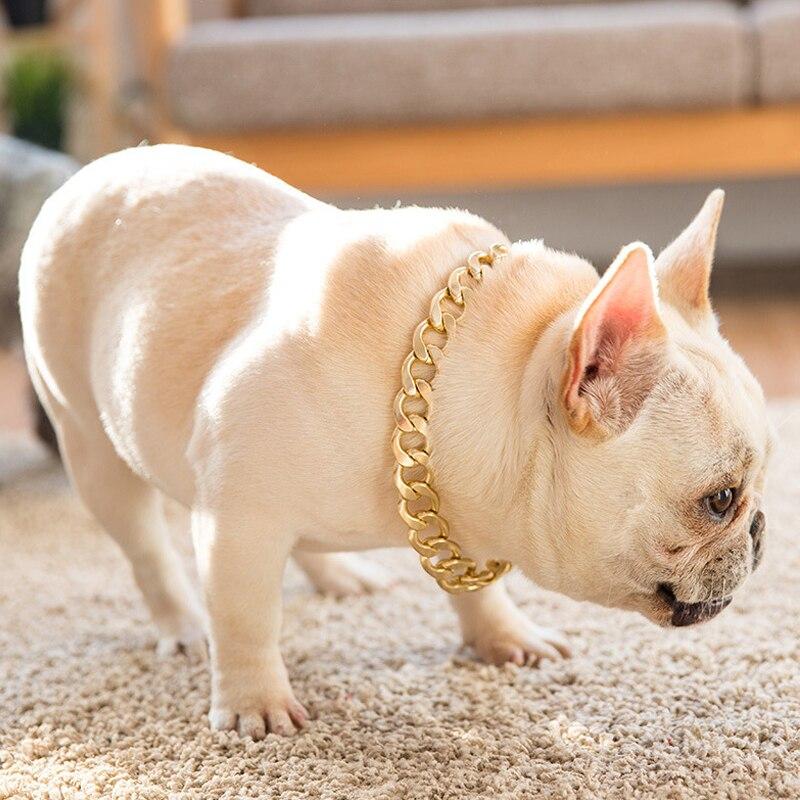 Cat Pet Accessories Chain Sale Collar 36cm Pet Accessories Cool Punk Adjustable Dog Jewelry Accessory