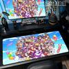 Большой игровой коврик для мыши Umamusume Pretty Derby Сшитый край Резиновая основа Настольный коврик для ПК Ноутбука Геймера Киберспортивные Аксессуары Большой Ковер