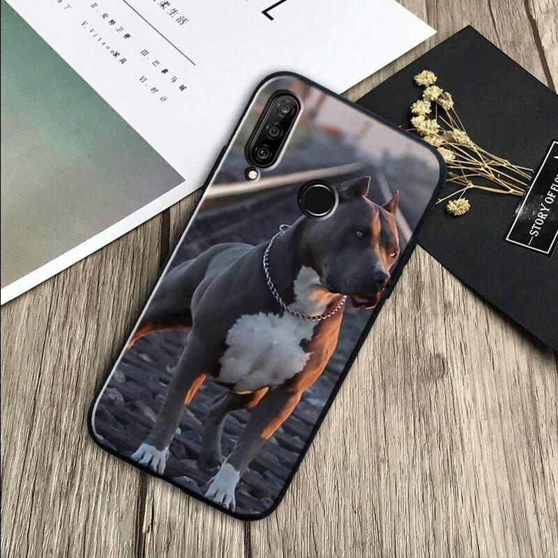 Pit Bull Lovely Dog Pitbull For Huawei Nova 7i 3i 8i 11 12i 10 9 SE Y60 Y61 Y70 Y72 Y73 Y90 Y91 P20 P30 Pro P40 Lite Case