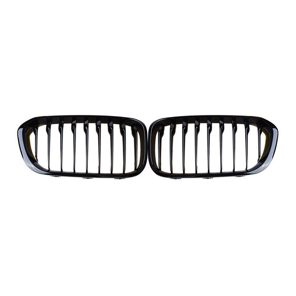 For BMW 1 Series F20 F21 2015- Facelift Front Hood Kidney Bumper Racing Grille Mesh Grill Car Replacement Accessories
