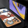Мультяшная утка Чехол для телефона Для Samsung Galaxy A17 A07 A55 A35 A25 A15 A05 A33 5G A31 A23 A21s A13 A41 A73 A53 A51 A71 A03 S10 Чехол