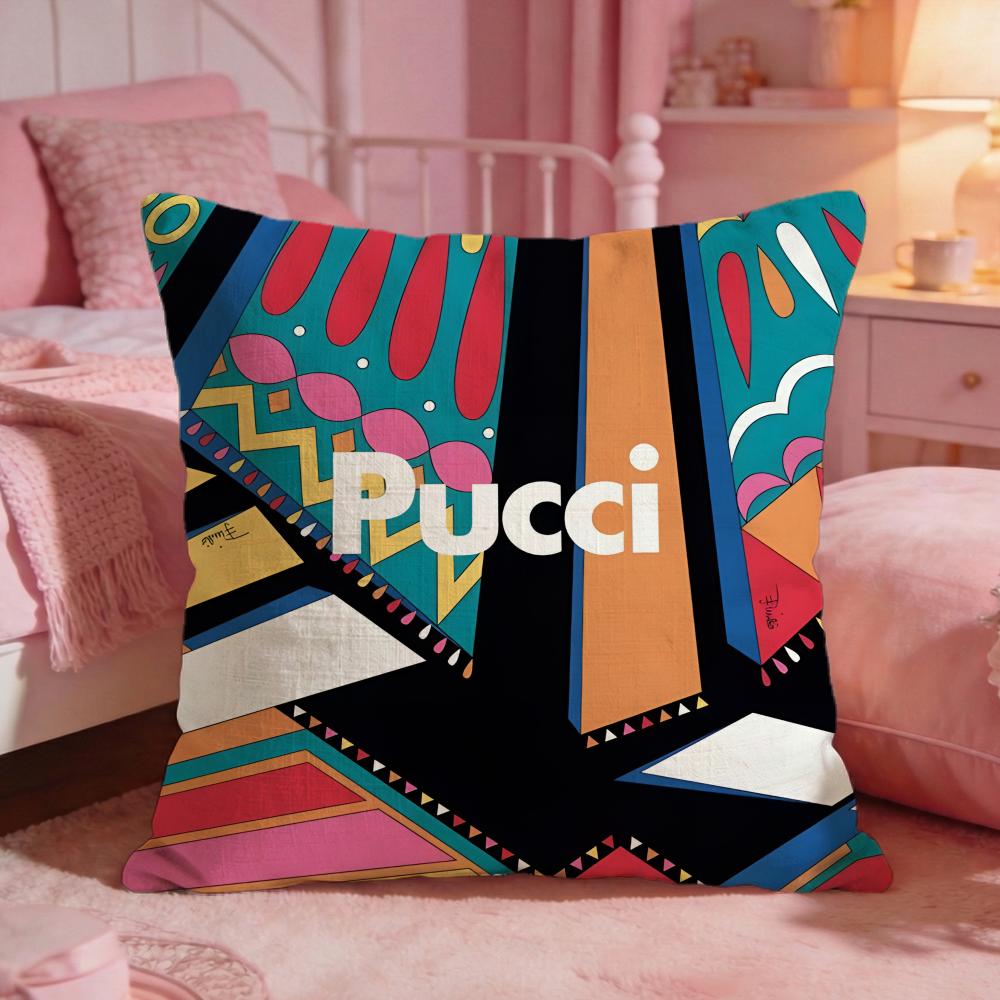 EEMILIO PPUCCIs Brand Cushion Cover Premium Comfort Reversible Pillow Cove Two In One Design For Any Room Car Interior