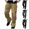 Men's Casual Workwear Pants, Multi-pocket Loose Casual Pants, Long Pants
