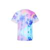 Футболка Li Ning Kaleidoscope Color Tie-Dye с круглым вырезом и коротким рукавом, свободная, унисекс, многоцветная AHST149-1
