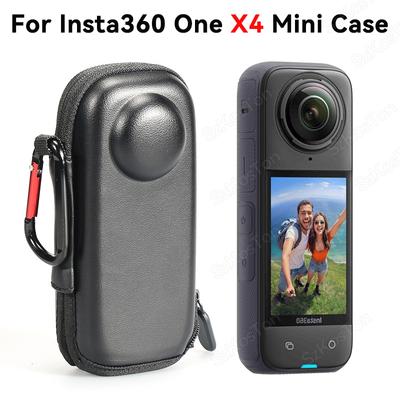 Мини-чехол для переноски Insta360 X4 Sport Camera Protector Портативный чехол для хранения PU сумка для Insta 360 X4 Аксессуары