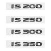 Логотип на багажнике Lexus IS200 IS250 IS300 IS350 IS500, модифицированный, с буквами, из ABS-пластика.