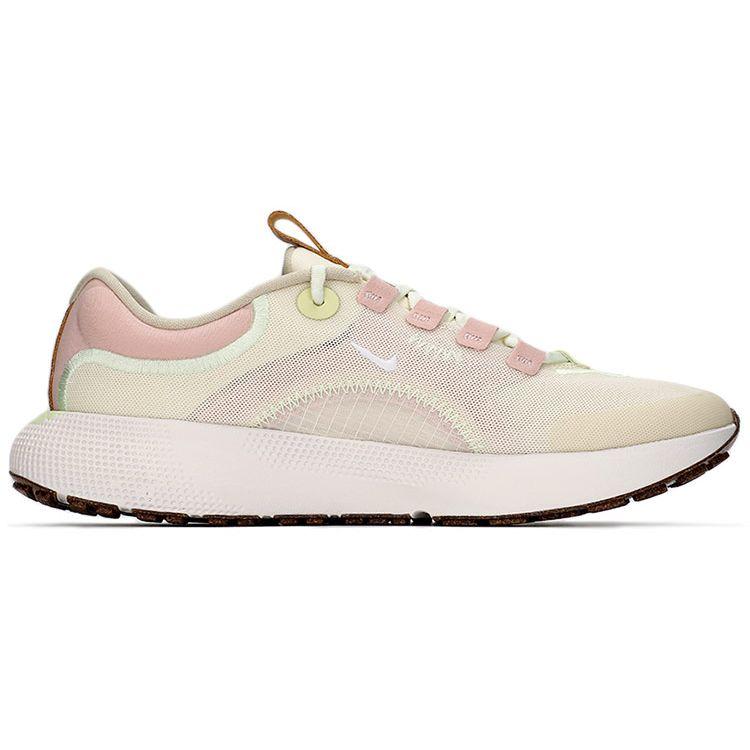 Nike React Escape Run 1 Удобная Минималистичная Тканевая Амортизация Прочные Низкие Повседневные Кроссовки для Бега Женские кроссовки Белый DM7204-712