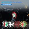 56mm Car Wheel Center Hub Cap Rim Cover Emblem Sticker For Alfa Romeo Mito Brera 147 Giulietta 159 156 Stelvio Sportiva Giulia