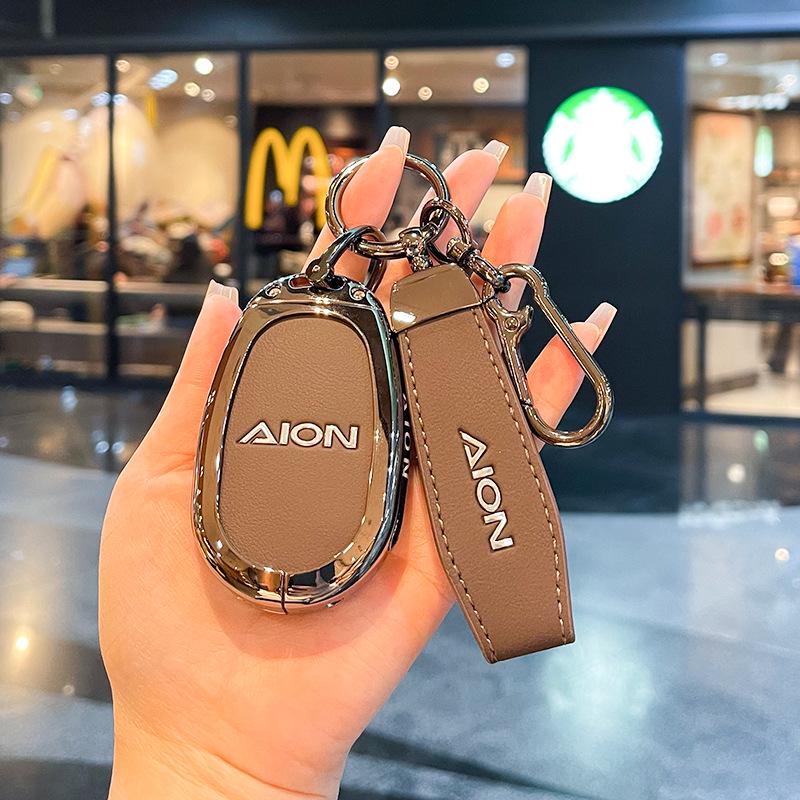 Чехол-брелок Тираннозавр Рекс для AION V 2024 – Подходит для внедорожников GAC и электромобилей с полноразмерной металлической пряжкой.