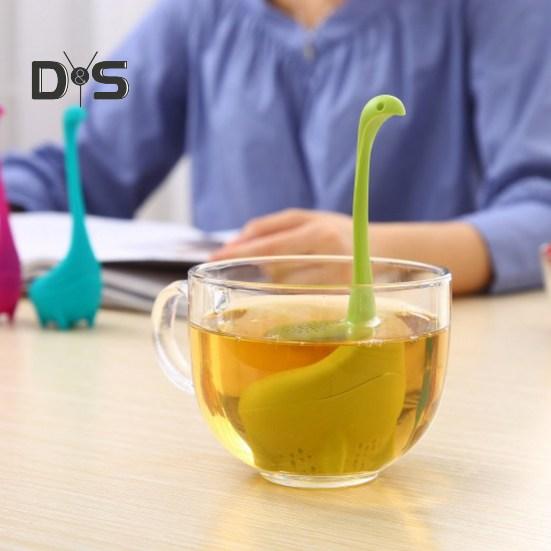 Ситечко для чая креативной формы, силиконовый заварочный чайник, пищевой мелкий сетчатый фильтр для чайных листьев для домашней кухни