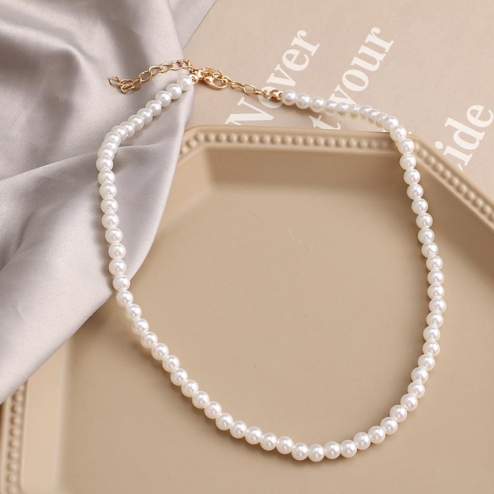 Simple Necklace Female Retro Geometric Literary Fresh Necklace Wild Necklace Jewelry