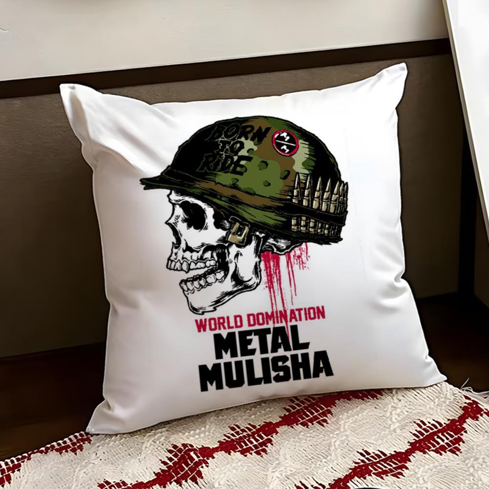 Motocross MMetal MulishaS Cushion Cover Reversible Soft Durable Pillow Cover Home Car MultiScene Use for Daily Comfort