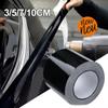 3/5/7/10 Cm Sticker Glossy Black Vinyl Wrap with Car Bag Window Trim Door Protector Car Protectice Accessories Tools