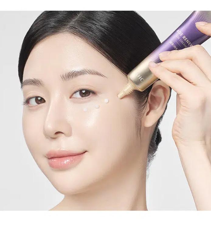 AHC Крем для кожи вокруг глаз Age Renew 30 мл — Подтягивающий · От морщин · Увлажняющий