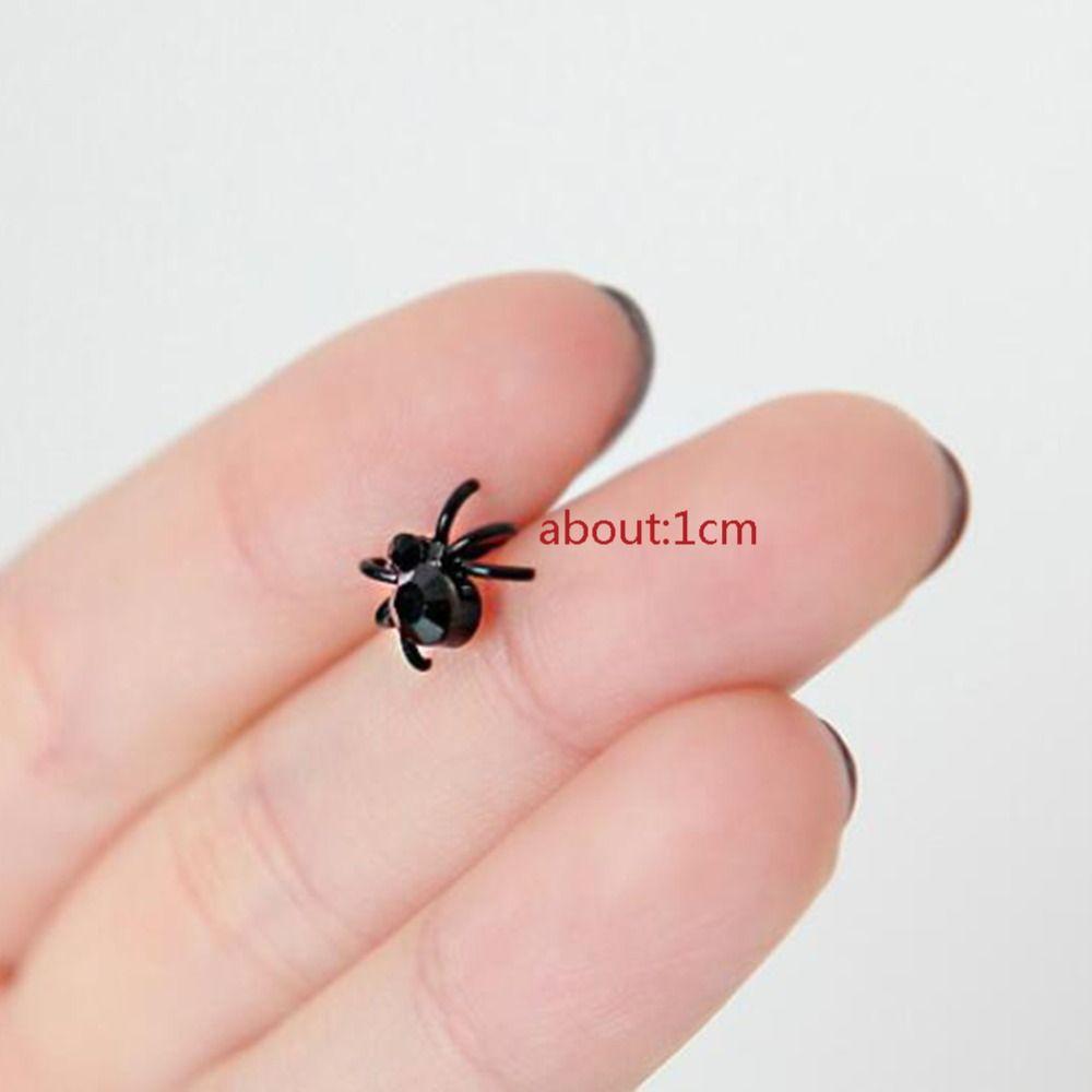 Party Gifts Earrings Alloy Ear Stud Retro Spider Earrings Girl