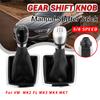 Car Accessories For Ford Focus 2 MK2 FL C-MAX 2006-2011 MK3 MK4 MK7 Galaxy 5/6 Speed Gear Shift Knob With Leather Dust Cover