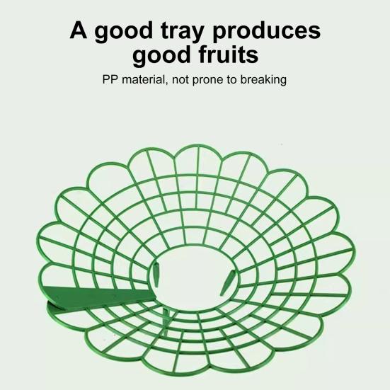 Клубничная колыбель Многоразовая поддержка для клубники Решетка Вставка для кашпо Держатель для клубники Предотвращает гниение от земли Подарок для садоводов-любителей