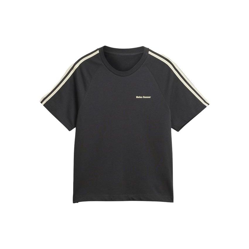 adidas Черная футболка унисекс с короткими рукавами X Wales Bonner IM8402