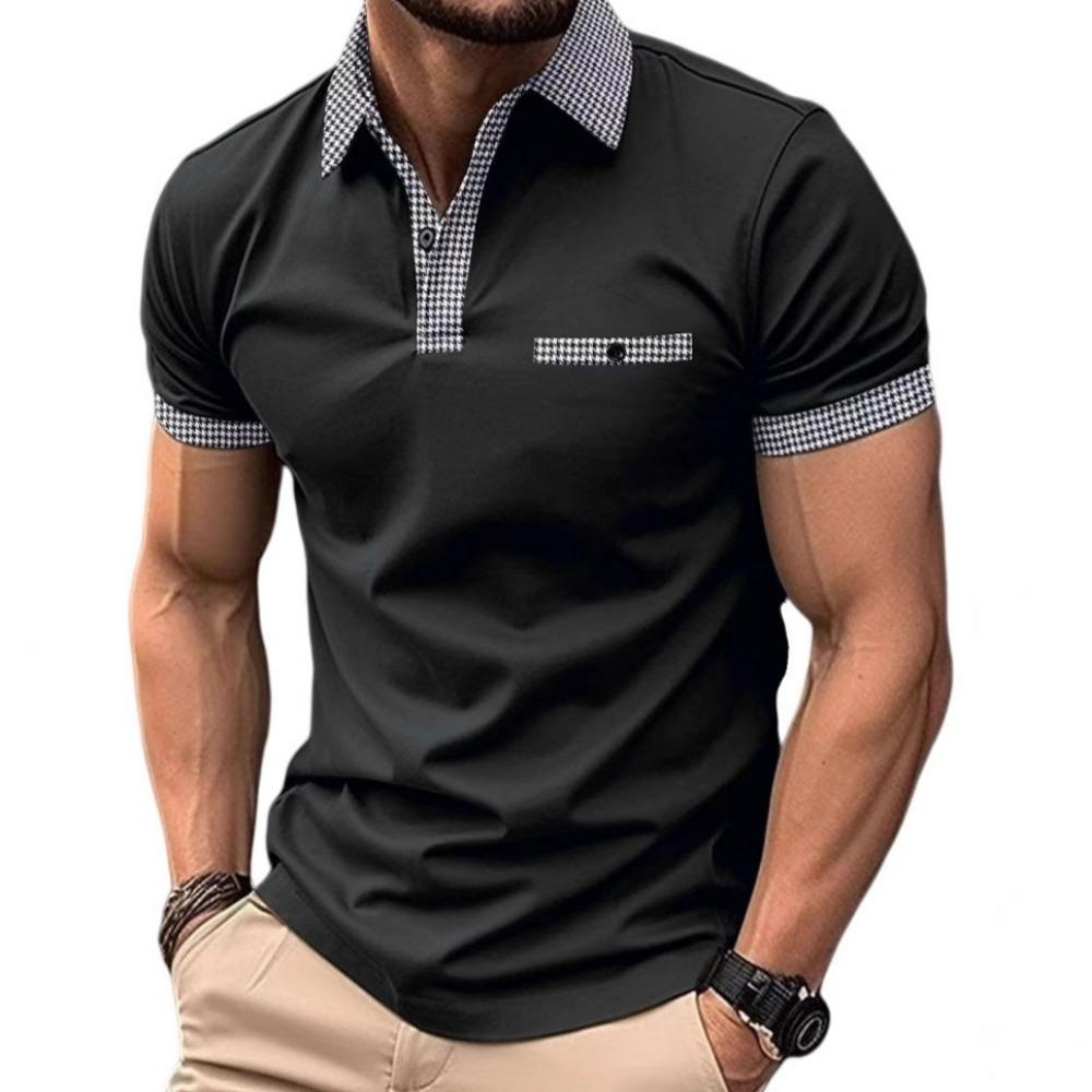 Мужские рубашки с коротким рукавом Лоскутная рубашка Летние повседневные рубашки с отложным воротником Рубашки в пляжном стиле для отпуска