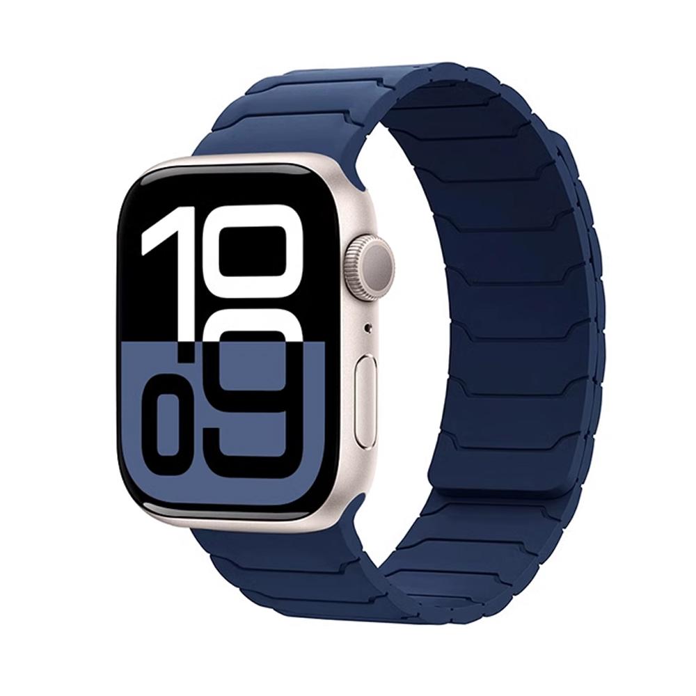 Магнитные ремешки для Apple Watch 11 Ремешок 46мм 42мм 45мм 44мм 40 41 Звеньевой браслет ремешок IWatch Серии SE 10 9 8 7 6 5 Ultra3 49мм