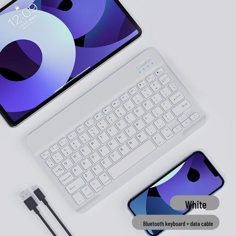 Wireless Bluetooth Keyboard & Mouse for iPad, Android, Huawei, Honor, Lenovo Tablets & Phones