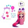 VIP Pets Spring Vibes Series Includes 1 VIP Pet 9 and 6 Hair Styling Accessories Girls and Children Ages 3 and Up - - Doll, Surprises,